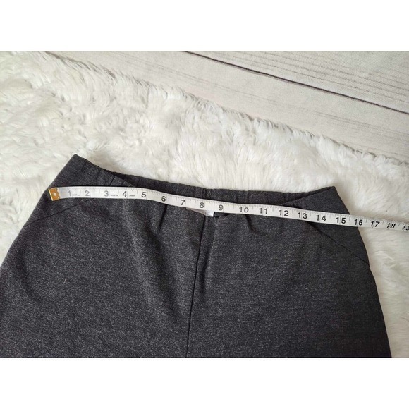 J.Jill Women's Ponte Knit Pull On Slim Leg Gray Pant Size M - Picture 5 of 7